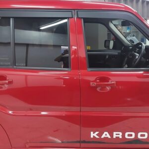Matt Black Weather Guards Mahindra S4/Scorpio/Karoo