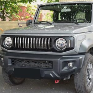 Suzuki Jimny 2019+ Replacement Grill With Chrome Stripes And Side LED